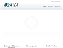 Tablet Screenshot of biostathealth.com